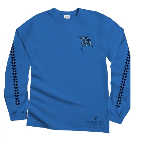 Crazy Shirts Men's Fish Inspired Long Sleeve Tee - Picture 2 of 12